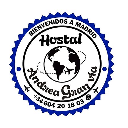 Hostal Andrea Granvia Madrid Eksteriør bilde